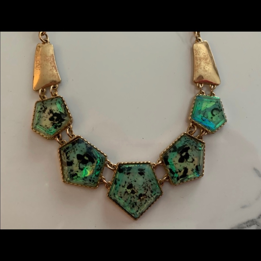 Jungle Green  Necklace